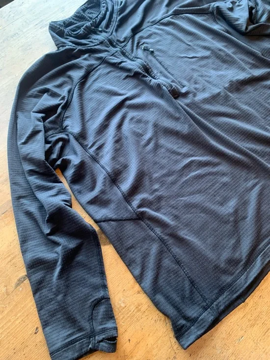 Outdoor Research Womens Black Quarter-Zip Performance Jacket - Picture 6 of 16